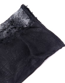 RRP &euro;560 AGENT PROVOCATEUR Willa Silk Babydoll Gown Size 2 M See Through Black