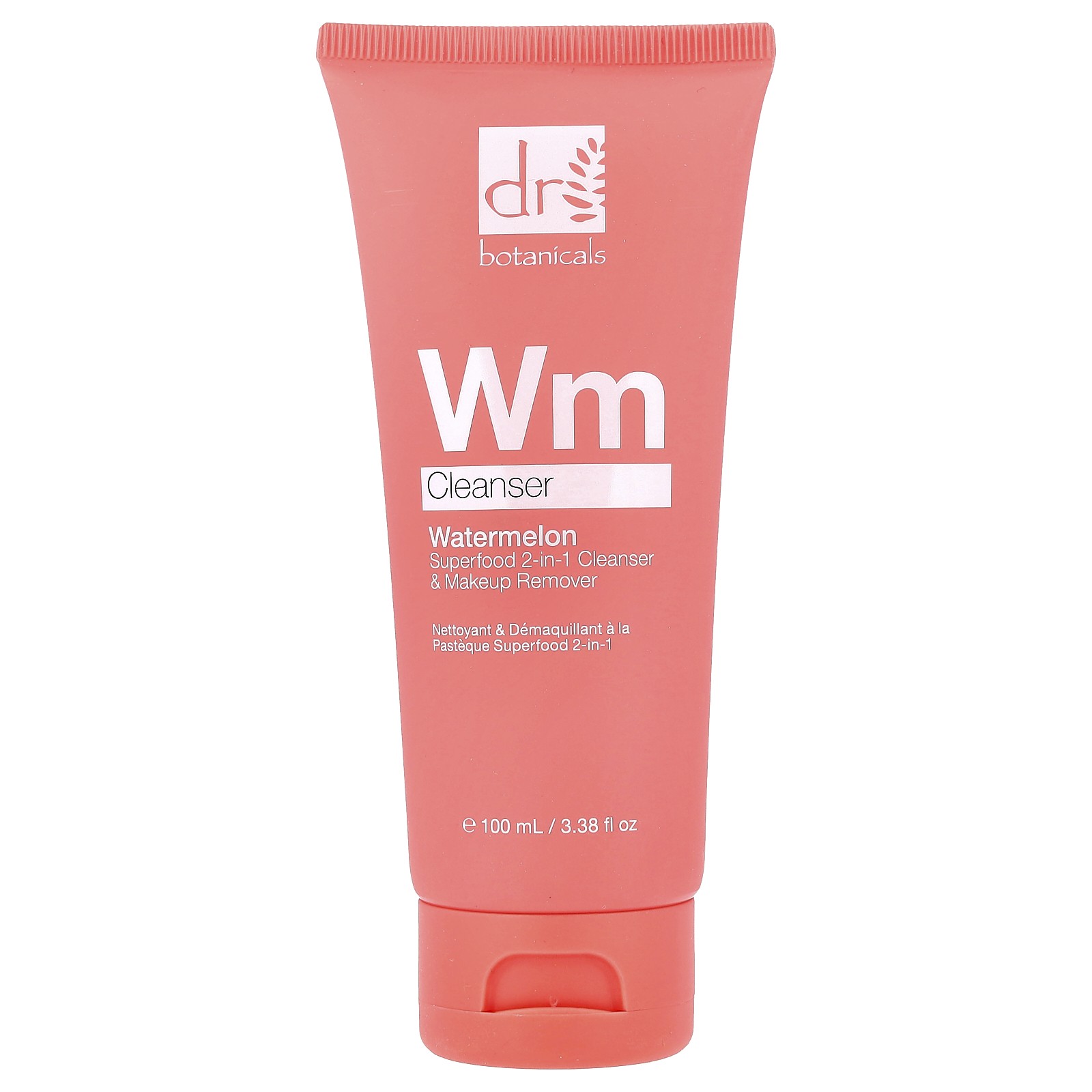 Арбузный суперфуд 2-в-1, Очищающее средство и средство для снятия макияжа, для всех типов кожи, 3,38 мл