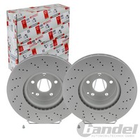 2X Ferodo 330Mm Gelochte Bremsscheiben Vorne Passend FüR Mercedes S-KLASSE | DDF