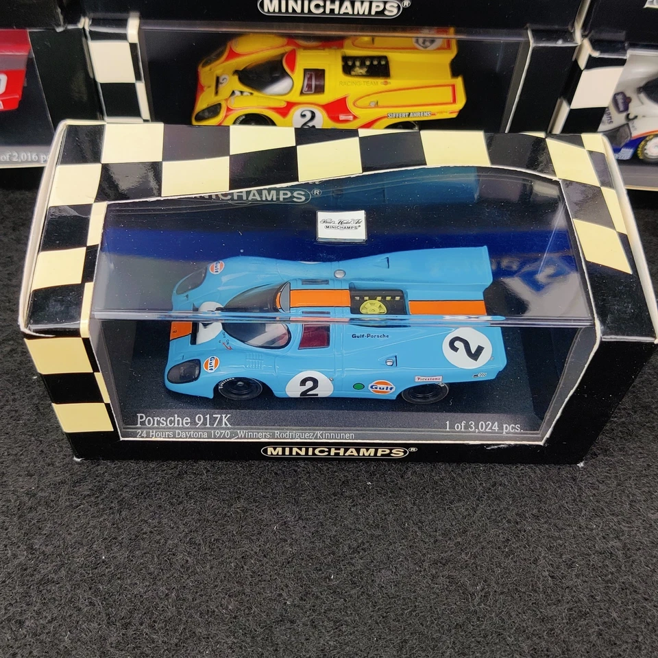 MINICHAMPS PORSCHE 917 K GOLF WINNER 24H DAYTONA 1970 #2 RODRIGUEZ 1:43 IN... - Immagine 3 di 4