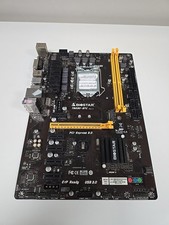 Biostar TB250-BTC LGA1151 DDR4 6 GPU Mining ATX motherboard IO Shield included
