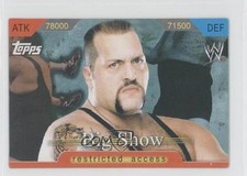 2006 Topps WWE Insider Restricted Access Game Cards Big Show 0w6