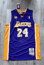 Kobe Bryant and Lebron James Autographed Lakers Jersey with COA