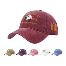 United States 250th Anniversary Hat,USA Patriotic Memory Baseball Cap 1776-2026