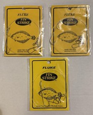 Fin Strike Fluke 556 Hand Tied Rigs Mustad Hooks