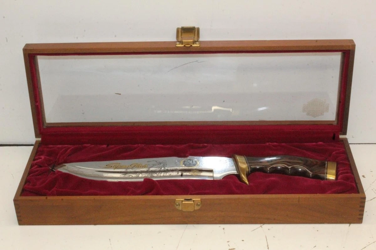 harley davidson buck knife products for sale | eBay