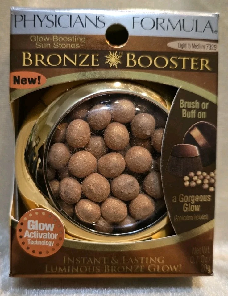 PHYSICIANS FORMULA Bronze Booster Glow Boosting Sun Stones Light Medium 7329 SHM - Image 4 of 4