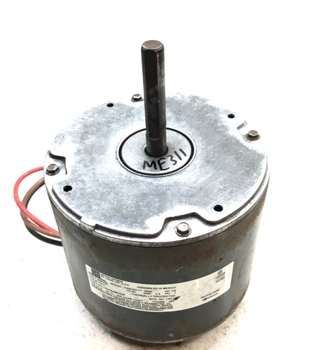 EMERSON K55HXCYT-6695 Condenser Fan Motor 1075RPM 1/3HP HQ1064887EM used #ME311