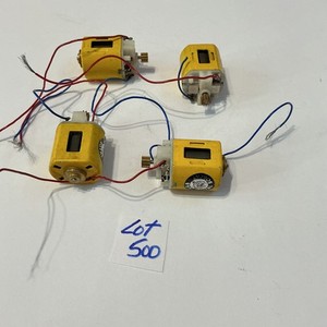 VINTAGE 4 PIECE GROUP K&B ROYAL BOBCAT SLOT CAR MOTORS / NOS / 36D / LOT #500 !!