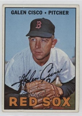 1967 Topps High # Galen Cisco #596 2v5