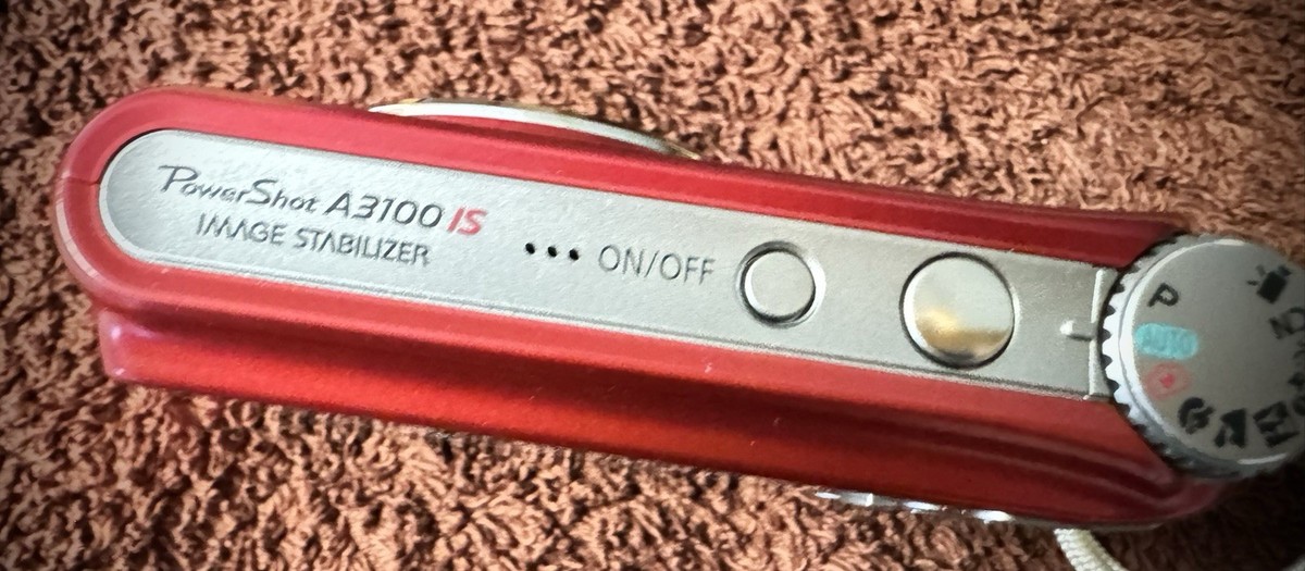 Canon PowerShot A3100 IS 12.1MP Digital Camera - Silver for sale