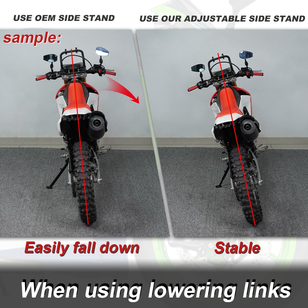 Fit For Kawasaki ZX-6R 30th Anniversary Edition 2015 Sidestand