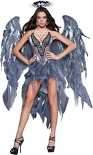 NEW Dark Angel's Desire DELUXE Costume with Wings InCharacter Costumes Small