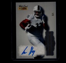 2022 Wild Card MATTE - Connor Heyward #MB-A Gold Gold Foil /5 (AU, RC)