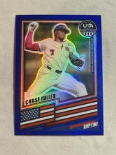 2026 Panini Prizm Stars & Stripes Blue Chase Fuller /299 #60 USA