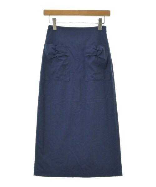MUVEIL WORK Long Maxi Skirt Women's Used B Condition Rear Pleats