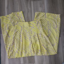 Forever 21 Contemporary Wide Leg High Rise Pants Lightweight Womens Size Med