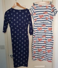 hot mamas dresses breast feeding nursing size 10 maternity stretchy x2 bund
