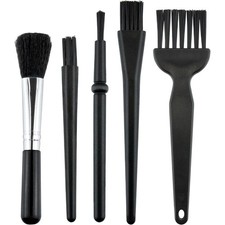 Mini Keyboard Cleaning Brushes Kit 5PCS PP Handle Nylon Anti Static Brush for