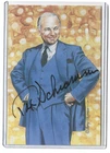 Goal Line Art Card - Texas E Schramm - Gold Seal Autograph #/100