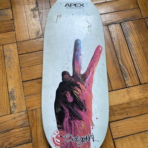 Original Skateboards Apex 34 Double Concave Longboard Forged Carbon Made In USA