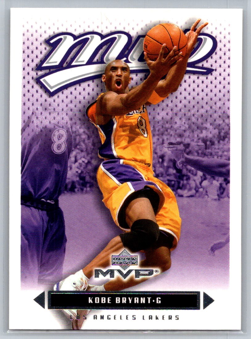 2003-04 Upper Deck MVP #72 Kobe Bryant Los Angeles Lakers