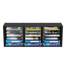 Literature Organizers 18 Compartments Office Mailbox Adjustable Shelves Metal