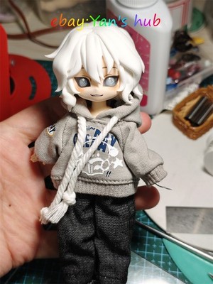 15cm 1/12 Identity V: Night Watch Handmade Custom Clay Model W/Clothes Shoes New