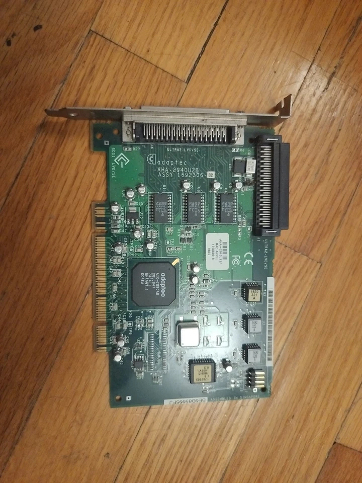 Vintage ADAPTEC AHA-2940U2B Mac Apple PCI Ultra Controller Card - Tested - Image 4 of 4