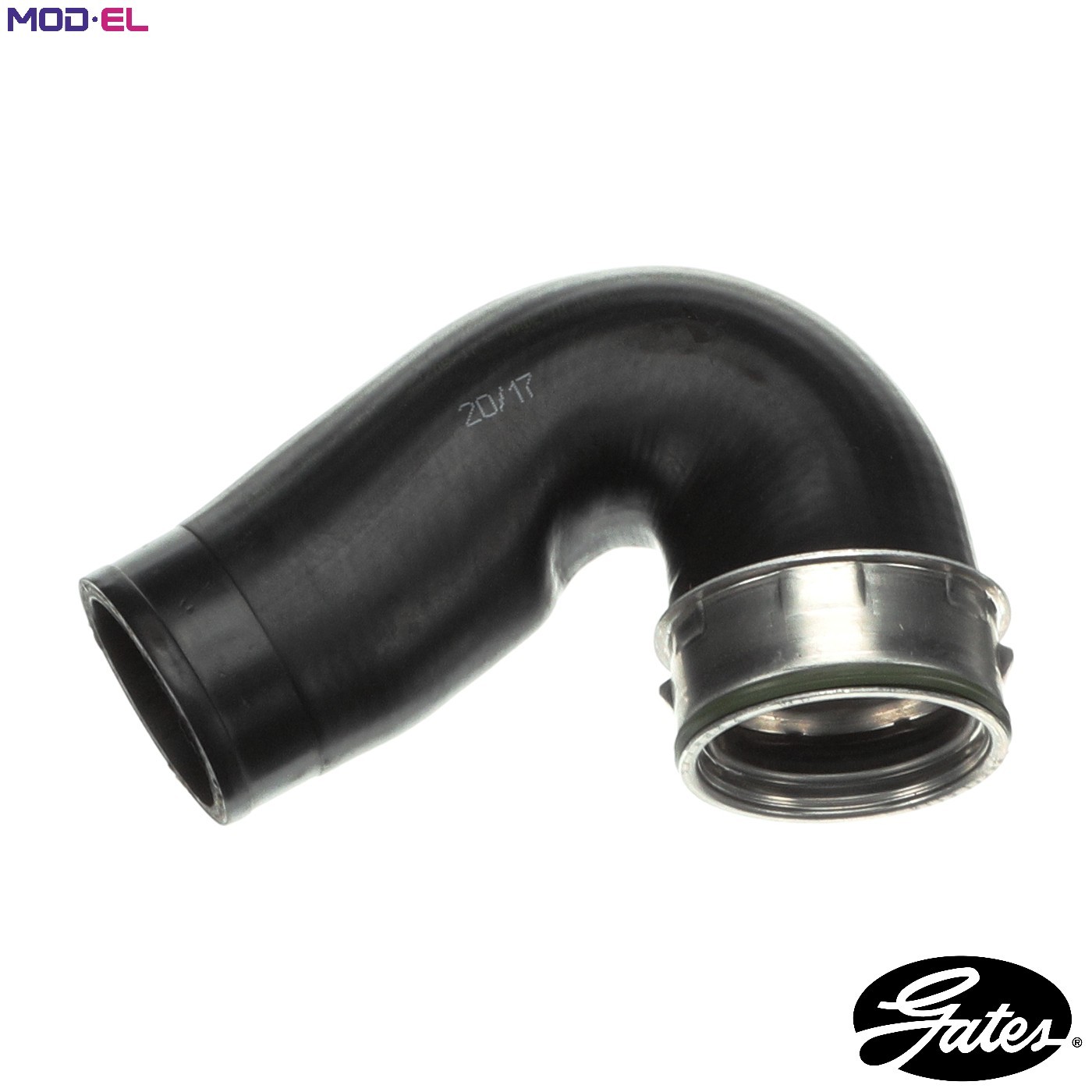 Fits GATES GAT09-0208 Charge Air Hose GAT09-0208 Intercooler hose (bottom, diam - Image 12