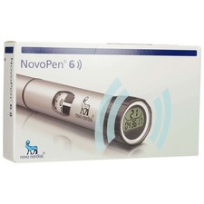 NOVOPEN 6 Injektionsgerät silber 1St PZN 14412367