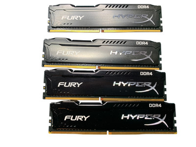 Kit 32GB (4x8GB) Kingston Fury HyperX DDR4 PC4-2666V HX426C16FB2/8