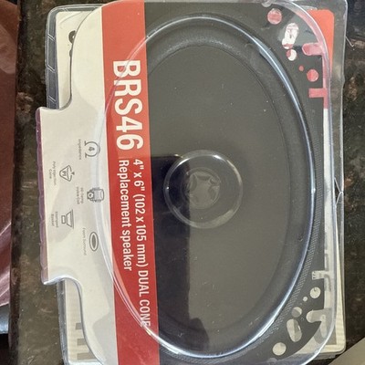 BOSS Audio Systems BRS46 4 x 6 50 W Replacement Car Speaker - Sold Individually