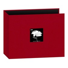 Pioneer 3-Ring Fabric Album 12"X12" - Red