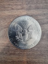 2016 1oz .999 Silver Liberty Eagle. “Radioactive ☢️ Explosion”. Coloured.