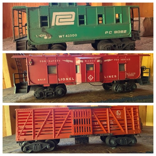 LOTE DE VAGONES DE TREN LIONEL 9062 6517 3656 Original (Se separará) | Zustand: Used