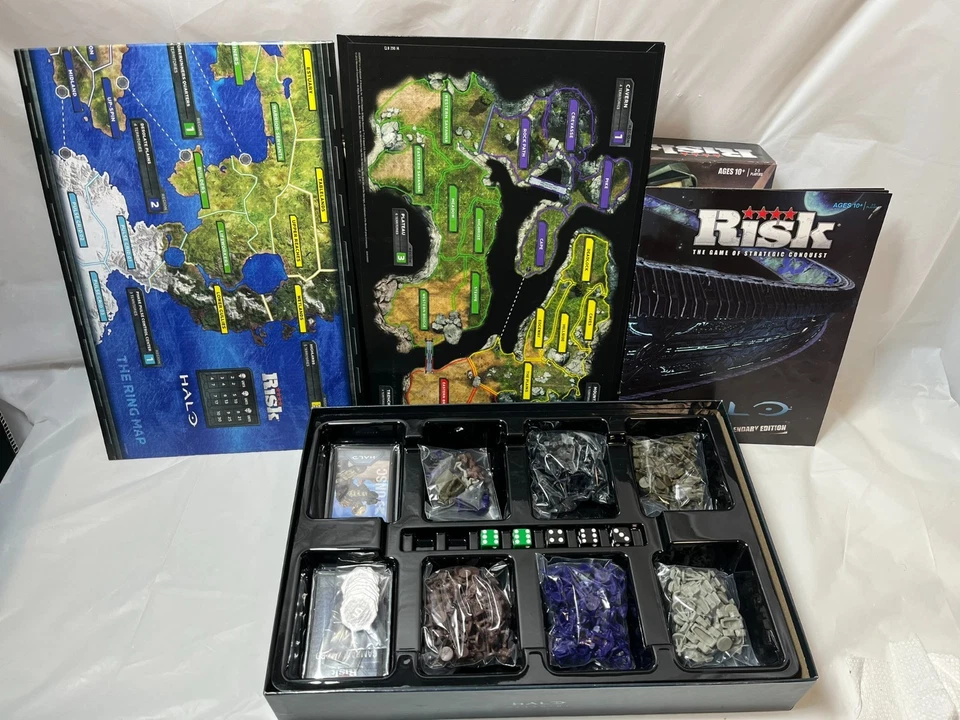 Complete Risk Halo Legendary Edition Board Game Hasbro 2012 - Image 2 of 4