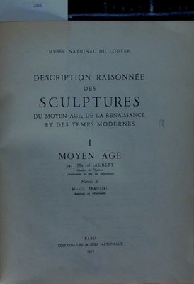 Description raisonnée des sculptures du moyen age, de la renaissance et des temp