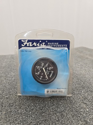 #ad #ad Faria Euro Black 2quot; Water Pressure Gauge 30 PSI 12810 UPC 759266128101 $82.64