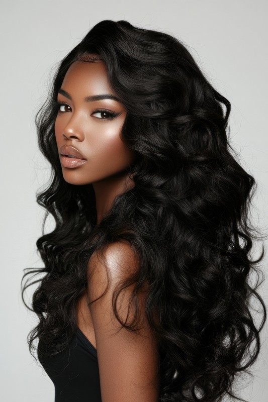 Loose Wave Hair Weave  Natural Color 100% Remy Virgin Human Hair 2 FREE BUNDLES