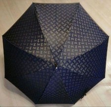 Celine Wallet Carriage Pattern Rain Umbrella Long Limited Edition VHTF Designer