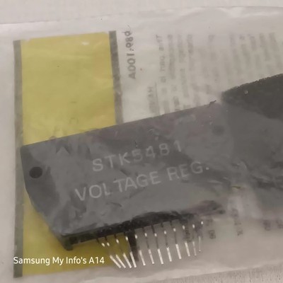 ZENITH voltage regulator integrated circuit . 905-1224/ STK5481. NOS