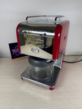Kenwood KMix Filter Coffee Machine Red Silver Tested, Working