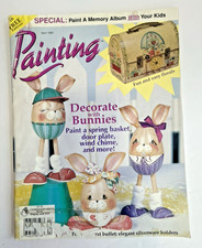 Painting Magazine "Decorate With Bunnies" April 1999 - Bunnies, Florals etc