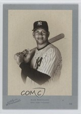 2005 Donruss Studio Portraits Zenith Blue Black & White 35/50 Alex Rodriguez 3g6