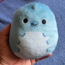 Kellytoy Squishmallow Misko the Water Bear 5 Inch Blue Plush Sealife Squad