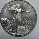 Zombie Saint Zombucks Apocalypse Walker Liberty coin  1 Oz .999  Silver Round