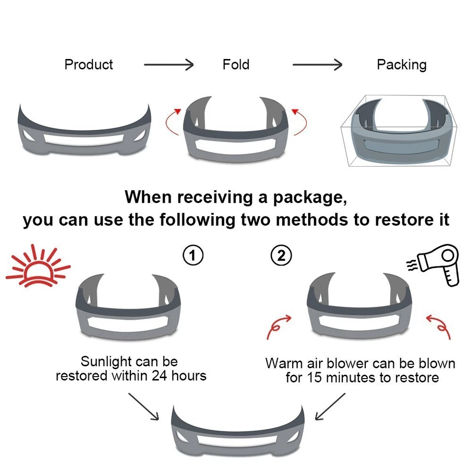 Front Bumper Cover Assembly For 2015-2020 Chevy Colorado w/ Fog Light w/o Grille - Image 3 of 4