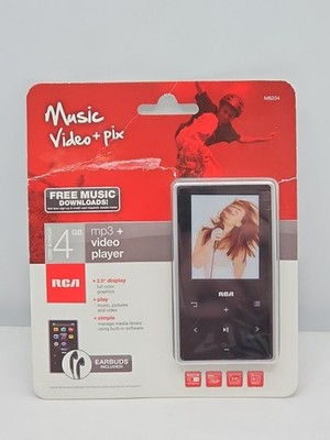 RCA 4GB mp3 + Video Player, 2.0'' Display - NEW Sealed Box - M6204