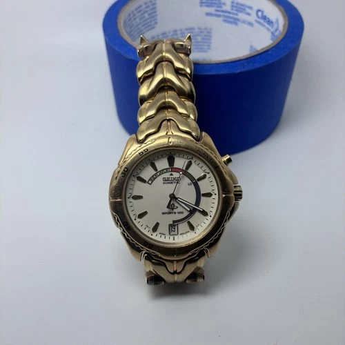 Seiko Kinetic Sports 100 5M42-0B09 Vintage